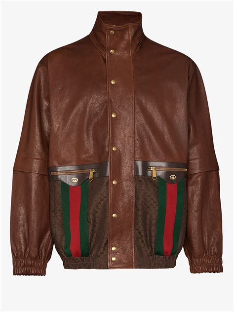 gucci mens double sided jackets|gucci jacket sale men.